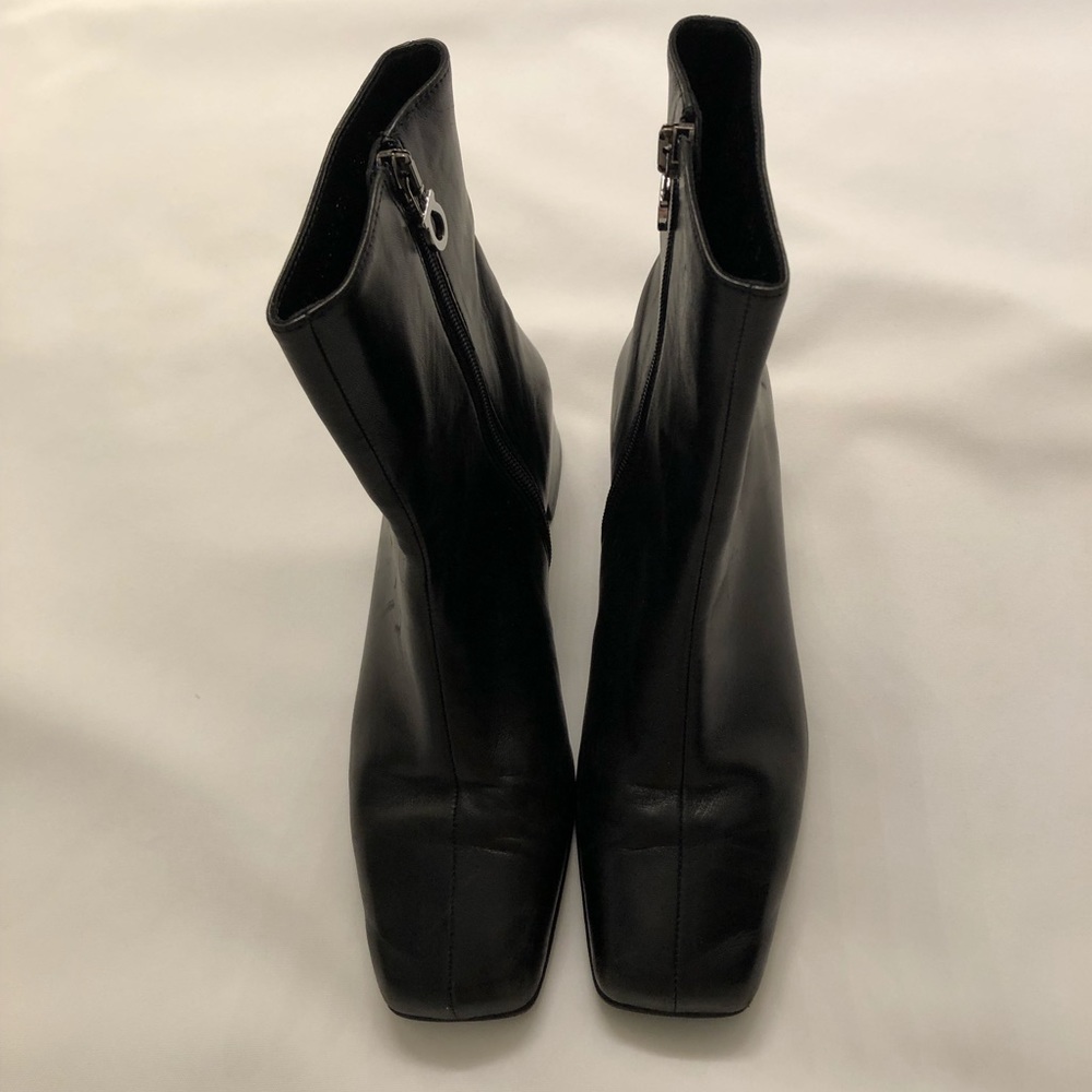 Salvatore Ferragamo Black Ankle Boots